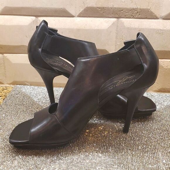 DONALD J PLINER Black Sandals Heels - Size 7‎ - Picture 4 of 11